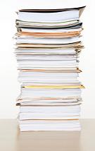 Stack of reports